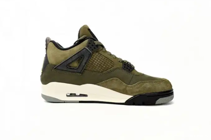 Official Maikesneakers Medium Jordan Olive FB9927-200 Craft Air 4 0625